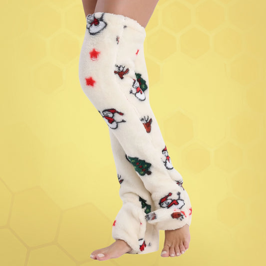 Christmas Night Leg Warmer