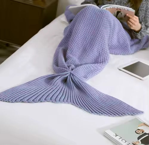 Little Mermaid Tail Blanket