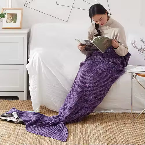 Little Mermaid Tail Blanket