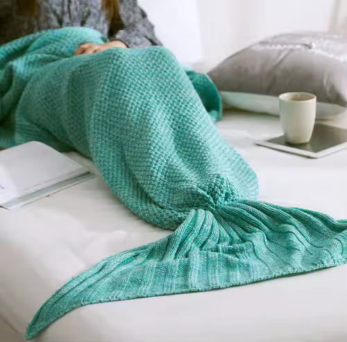 Little Mermaid Tail Blanket