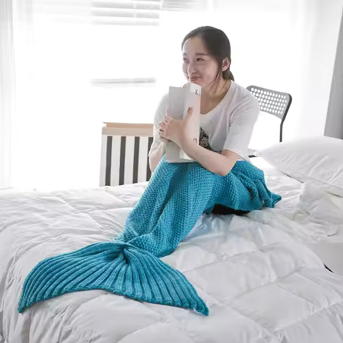 Little Mermaid Tail Blanket