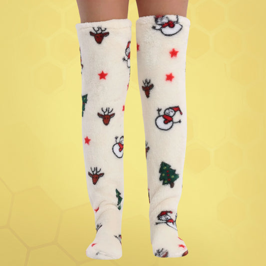 Christmas Night Leg Warmer