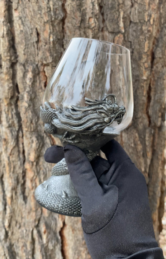 Princess Dragon Warrior Champagne Glass