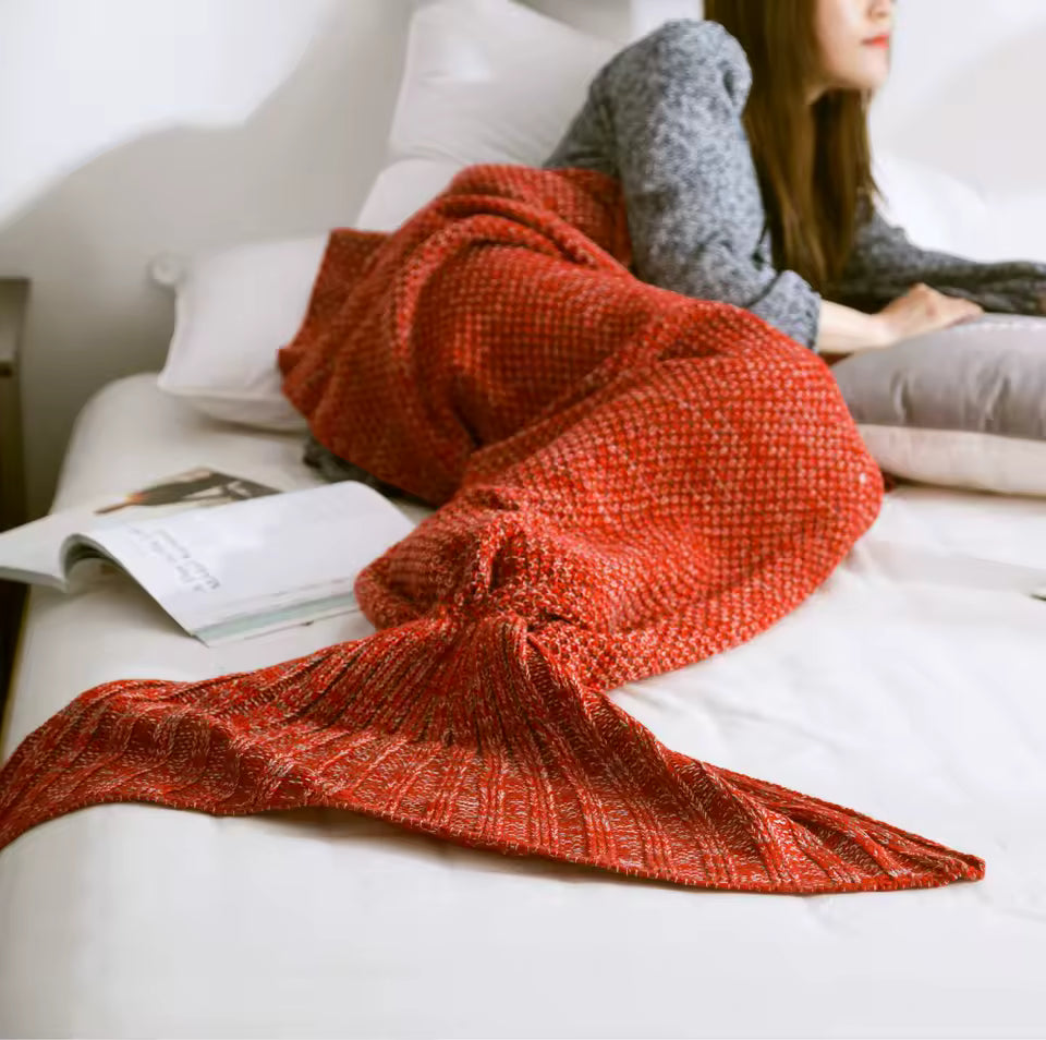 Little Mermaid Tail Blanket