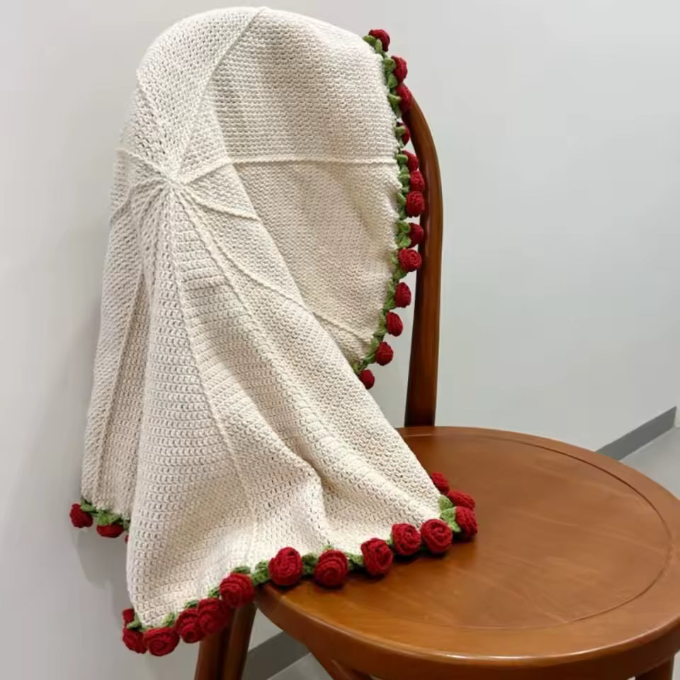 Rose Bouquet Blanket