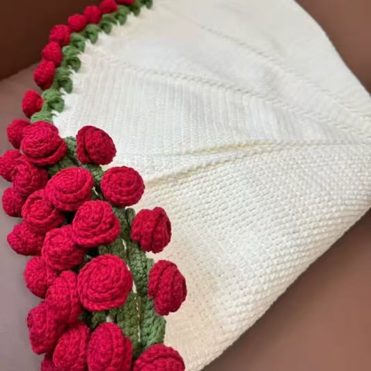 Rose Bouquet Blanket