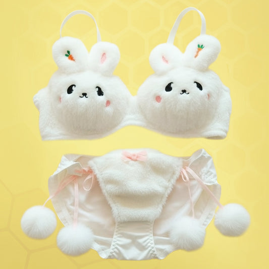 Bunny Puff White